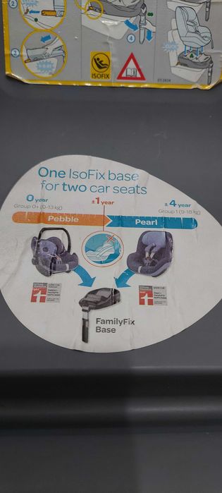 Cadeira Maxi Cosi Pearl + Base ISOFIX Family Fix