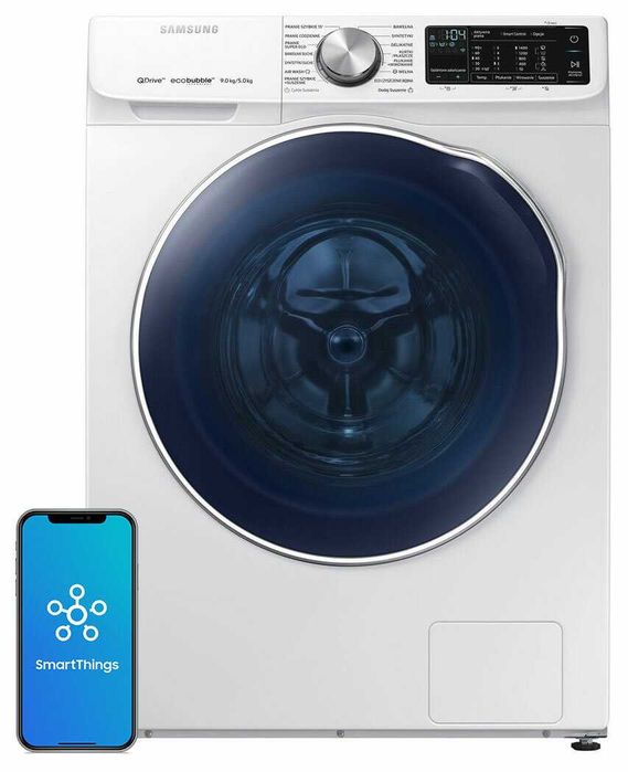 Pralko-suszarka Samsung WD90N644OAW QuickDrive