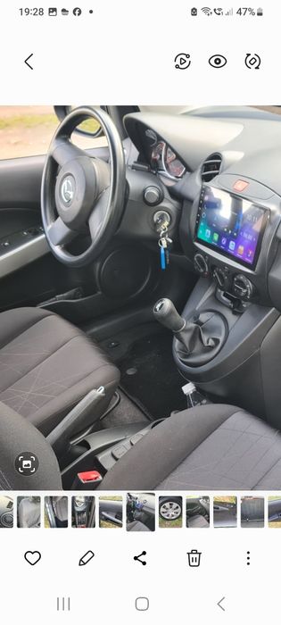 Mazda 2. Tylko 9 tys km przebieg. Szwajcar. 1.3 B. Jak NOWY