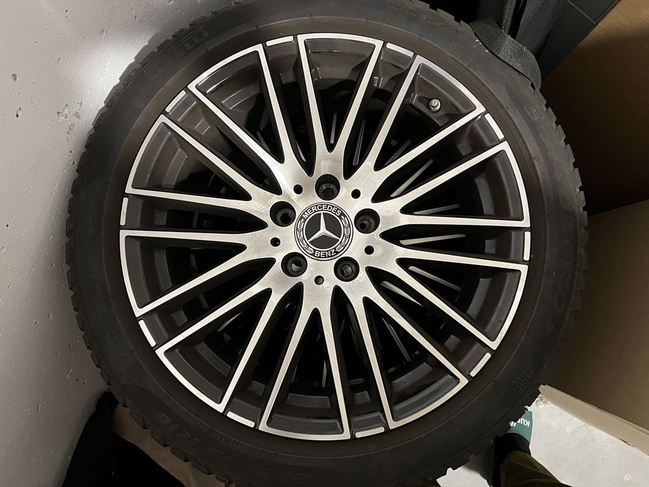 Koła mercedes w206 C klasa, opony zimowe Pirelli 225/45 R18