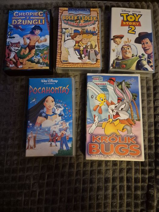 Sprzedam bajki vhs