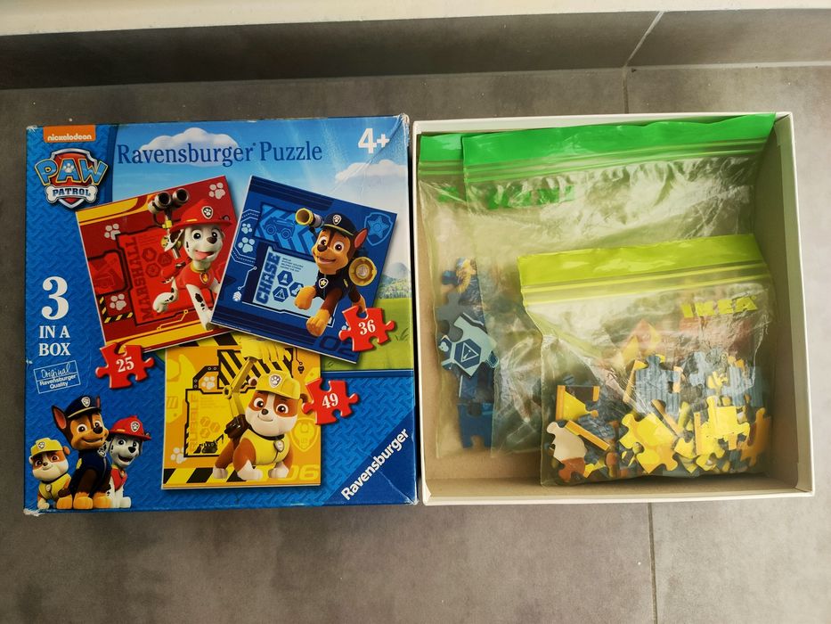 Puzzle Psi Patrol 3w1 Ravensburger