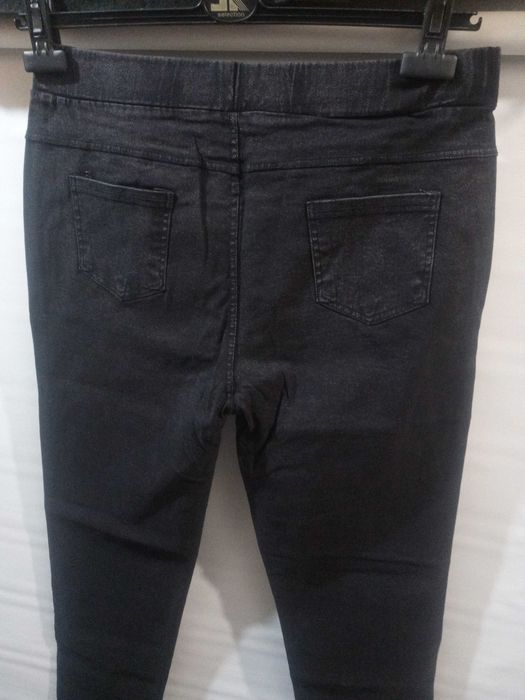Spodnie mocno uciągliwe Wysoki Stan od 3Xl do  8Xl czarne