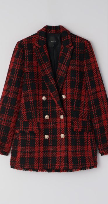 Твідовий піджак, візерунок у клітинку)