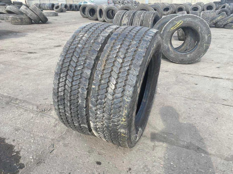 Opony używane ciężarowe 285/70r19.5 Continental HSW Przód 11-12mm