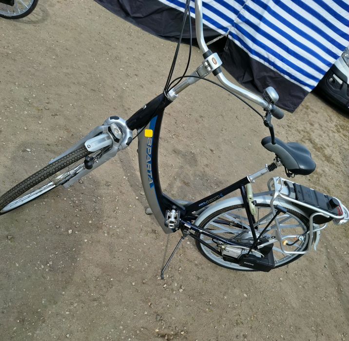 Rower z silnikiem spalinowym sachs