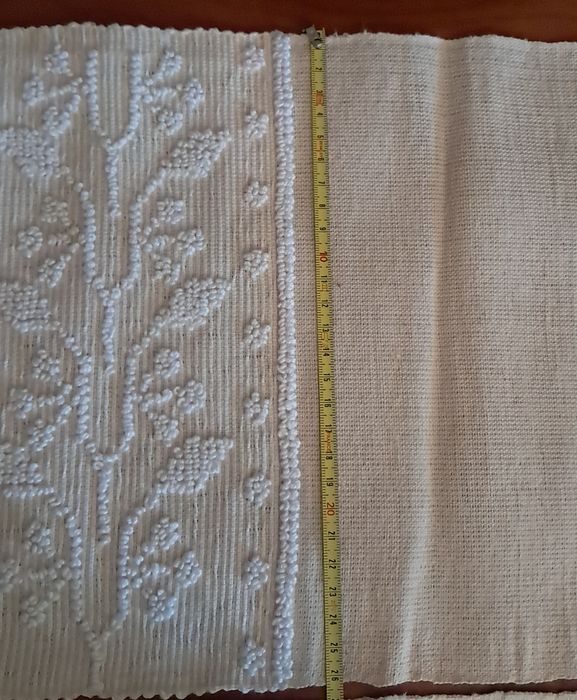 Conjunto de Panos de linho bordados