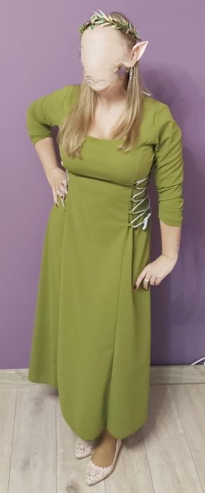 HALLOWEEN kompletny strój Elfa COSPLAY