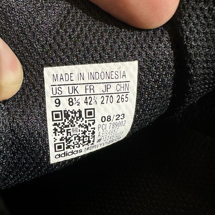 Шкіряні кросівки Adidas Superstar 42.5/27 cm