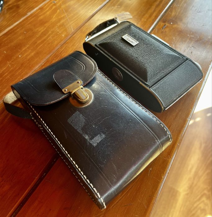 Antiga maquina fotografica Ensign Ranger I