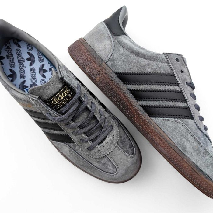 Чоловічі Кросівки кеди Adidas Spezial сірі