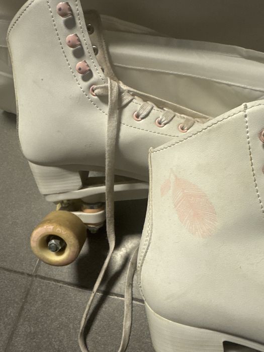 Patins marca decathlon brancos tamanho 37