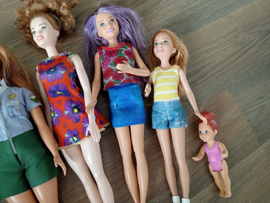 Orginalne lalki barbie 7 szt.