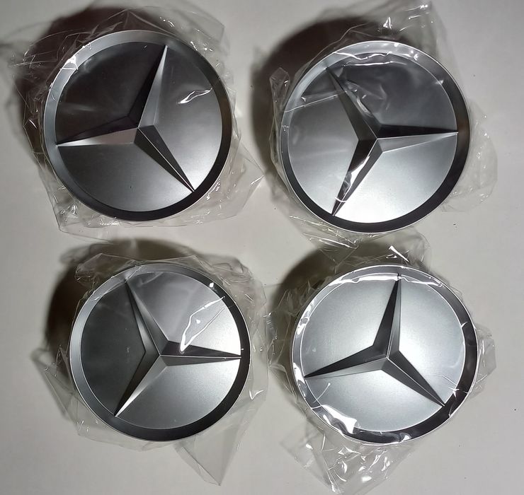 Centros de jantes Mercedes 75mm, 68mm e 60mm