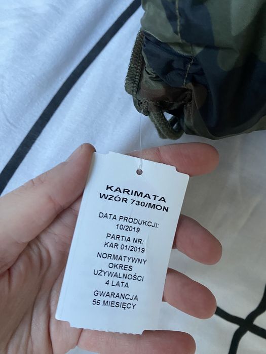 nowa oryginalna karimata w wyposazenia wojska polskiego wz 730/MON