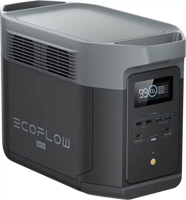 Зарядна станція(Delta 2 Max) Eco flow EFE 2000, 2400 Вт, 2048 Вт*год