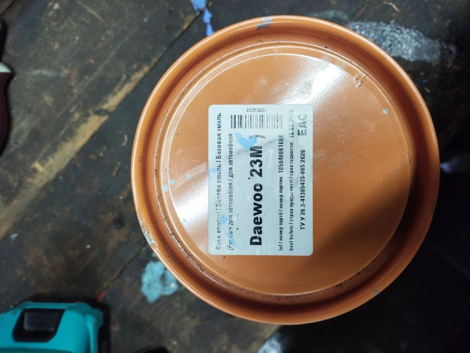 Базовая краска Ланос 23М