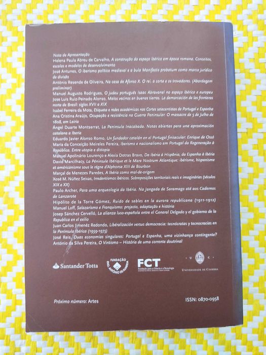 História das Ideias (Revista) - IBÉRIA 
Vol. 31 - 2010