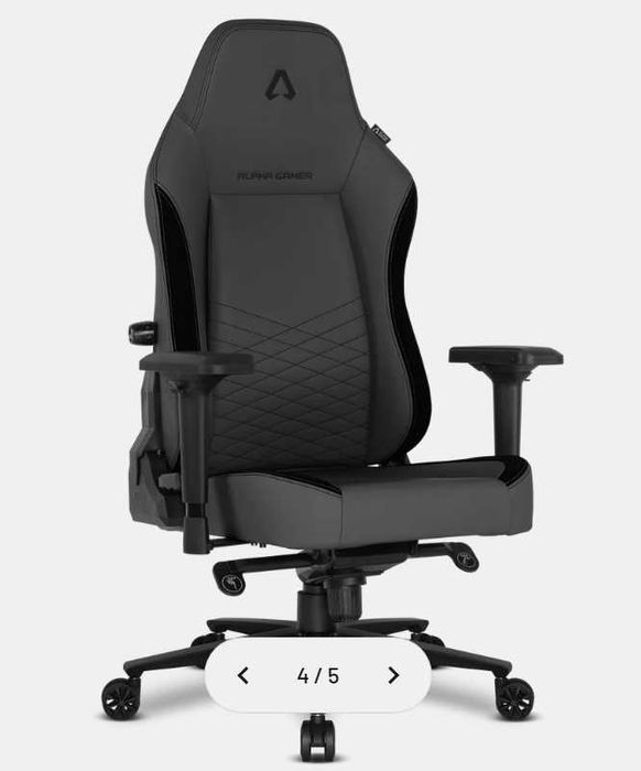 Cadeira Gaming Alpha Gamer Alegra V2 – Preta | Como Nova