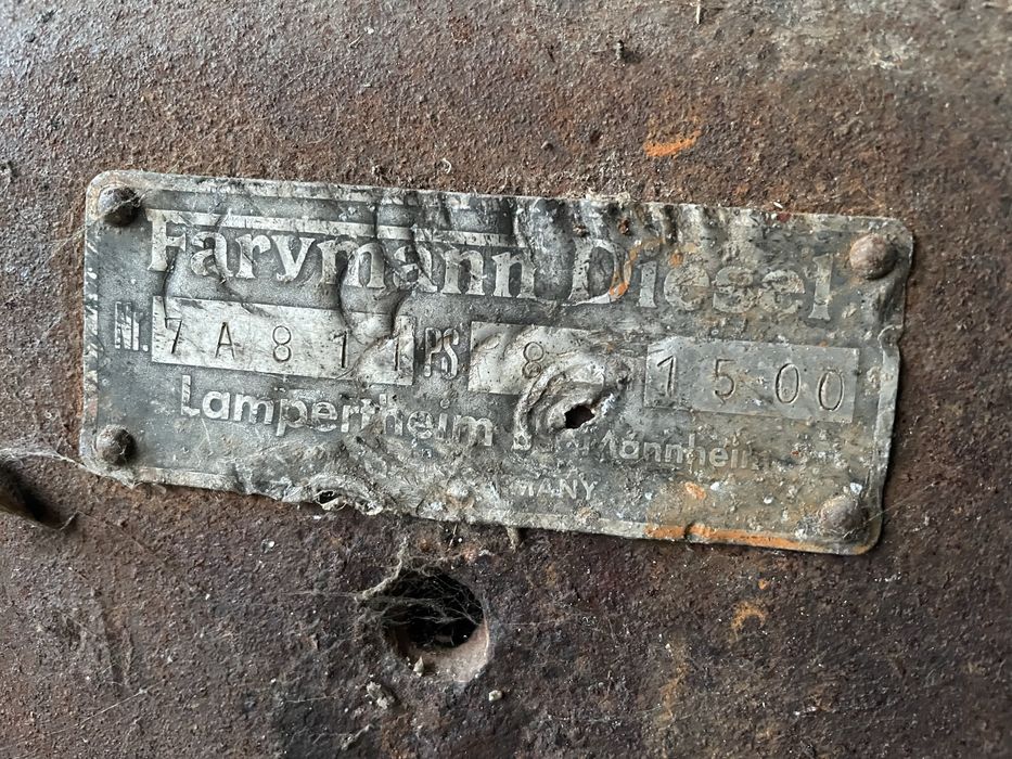 Motor rega diesel com bomba