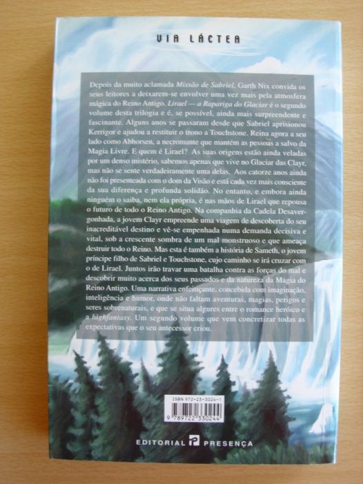 Lirael - A Rapariga do Glaciar de Garth Nix