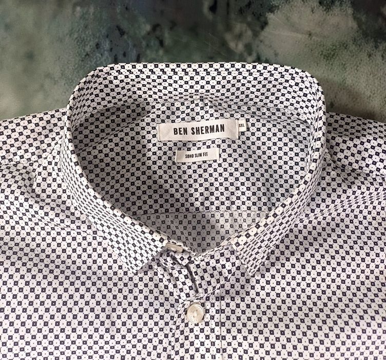 Ben Sherman koszula XL – modny wzór, top jakość, styl brytyjski!