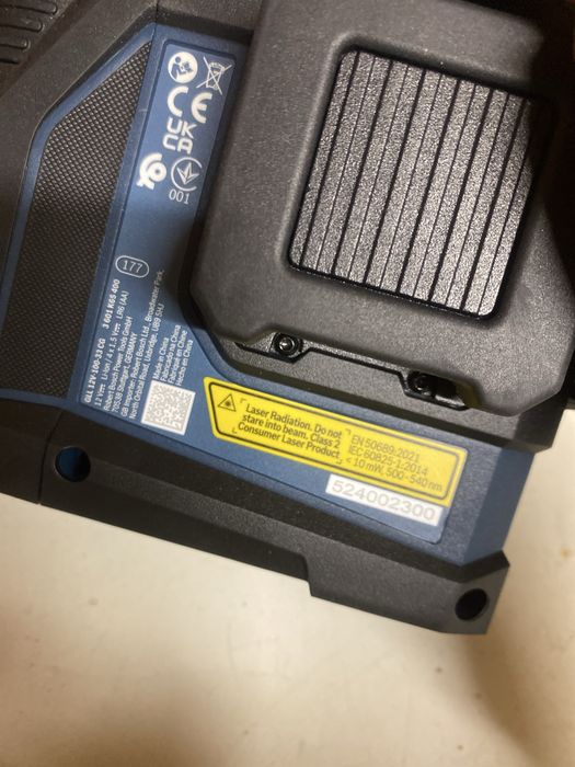 Laser krzyzowy bosch GLL12V-100-33CG zielony oryginalny