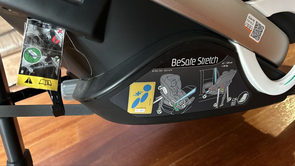 Cadeira Auto besafe stretch com dupla proteção lateral