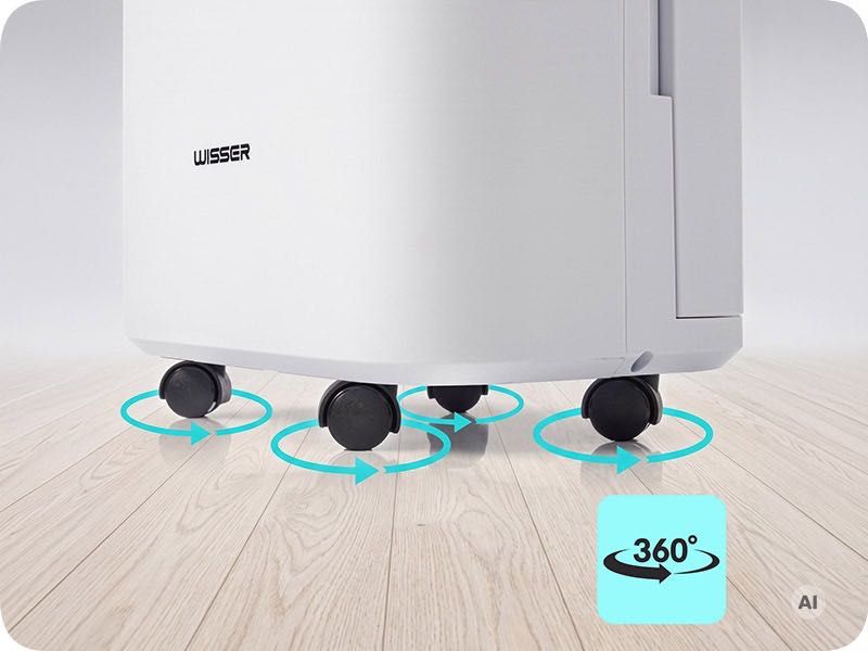 Elektryczny osuszacz powietrza 20 l/24 h do 50 m²