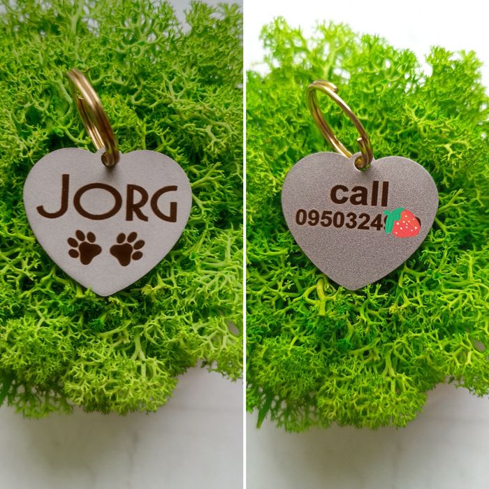 Жетони, адресники для вашого улюбленця з номером телефона