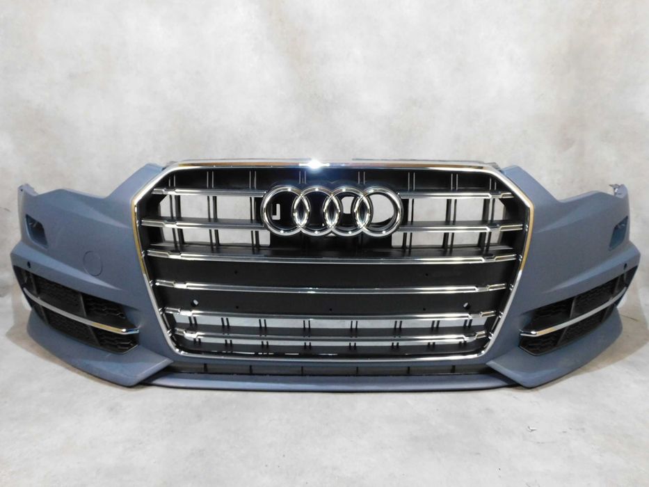 Бампер Audi A6 C7 бампер передний в ЦВЕТ S-line разборка ауди
