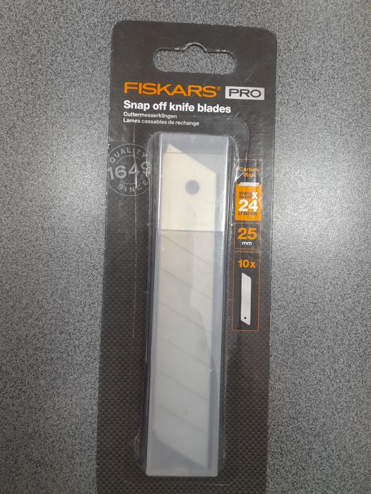 Леза сегментовані Fiskars pro carbon max Finland  для ножа