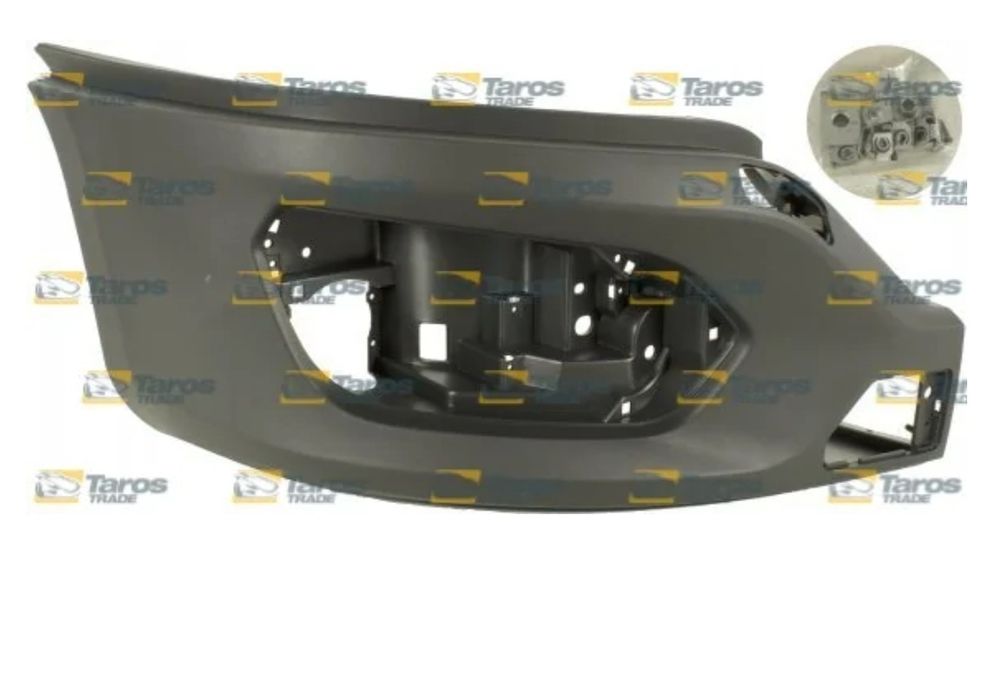 Para choques frente preto IVECO DAILY lado direito