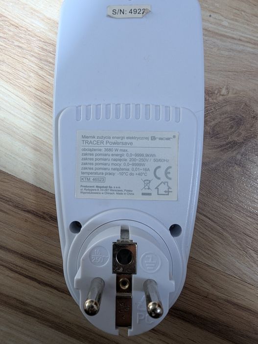 Miernik elektryczny watomierz