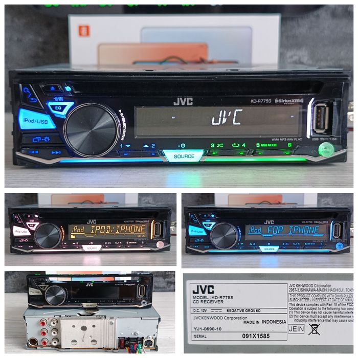 JVC/Bluetooth audio  серії kd-x,r,s ,xr.