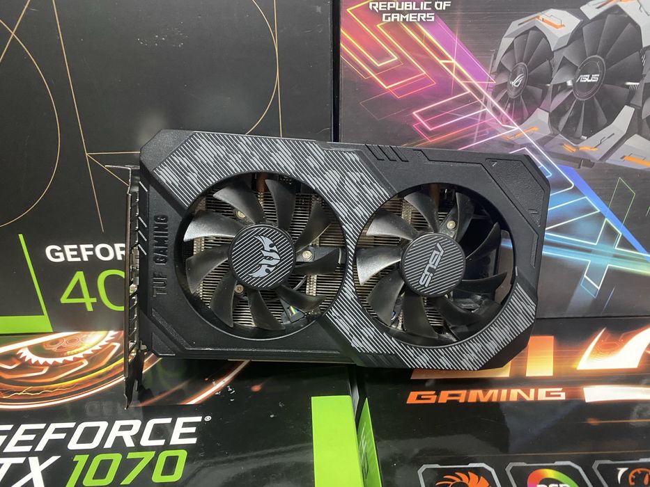 Відеокарта ASUS RTX 2060 6gb TUF гарний стан!