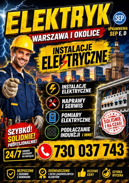Elektryk Podłączanie indukcji i AGD, przeglądy