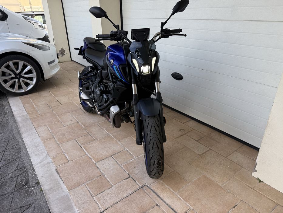 YAMAHA MT 07, 54 kw como nova 2951 kms