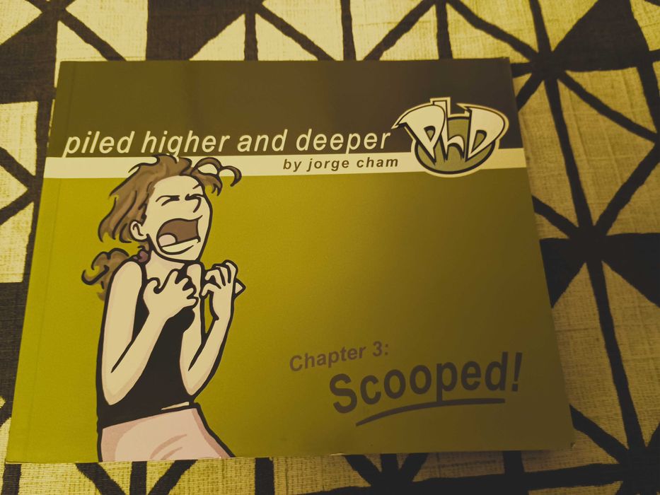 Banda desenhada Piled Higher and Deeper (PhD Comics)