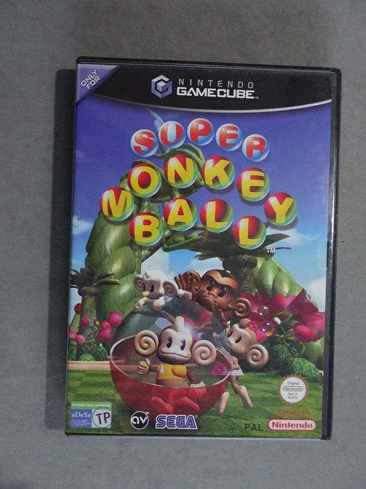 Jogo Gamecube Game Cube Super Monkey Ball