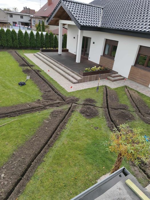 Automatyczne systemy nawadniające/projektowanie/ zakładanie ogrodów