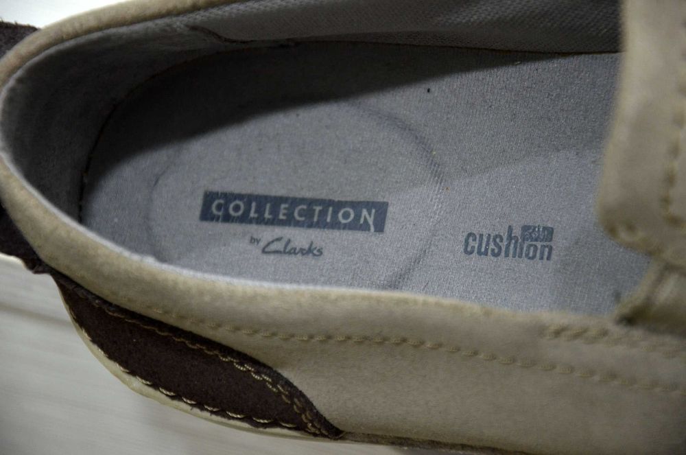 Clarks, оригінал замшеві мокасини
