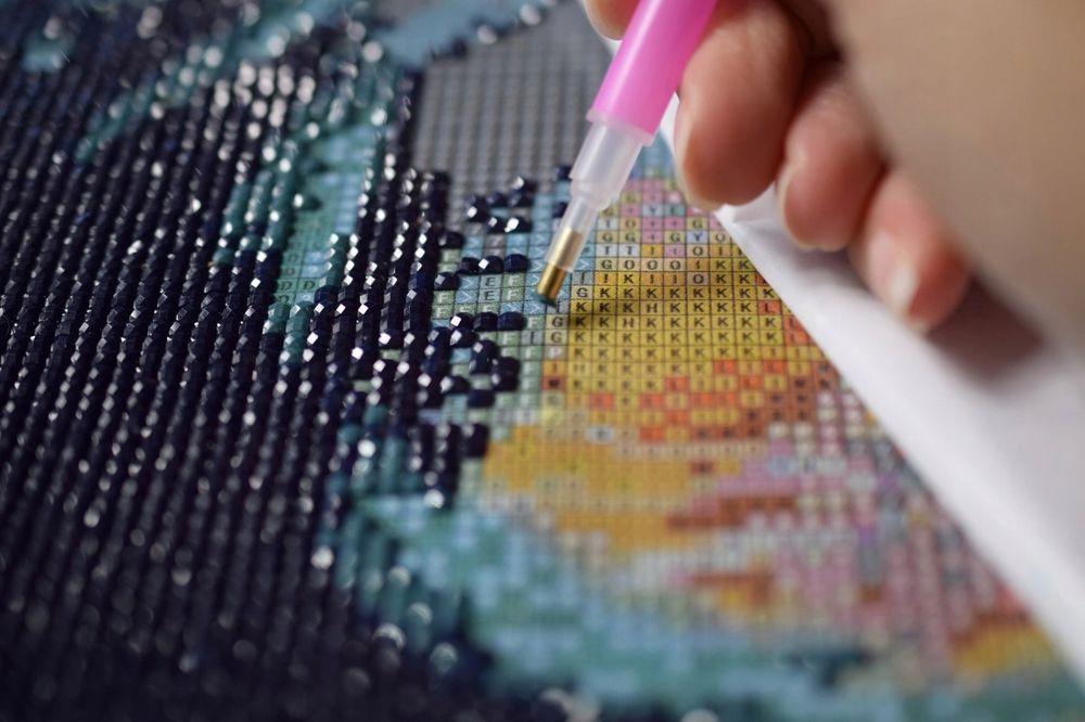 Haft diamentowy 5D 30x40cm mozaika zestaw zachód słońca koraliki obraz