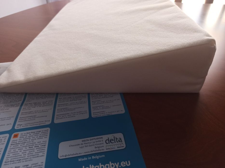 Almofada para Bebé com inclinação com ângulo 15°