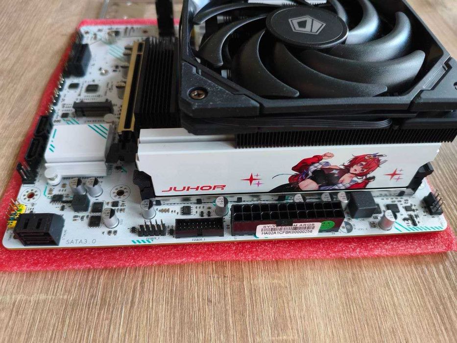новый комплект Ryzen 7 5700X / SOYO B550M ARGB / 32 GB 3600