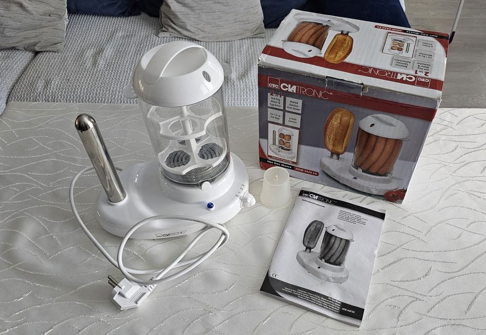 Urządzenie do hot dogów i gotowania jajek Clatronic HDM 3420 EK 350 W