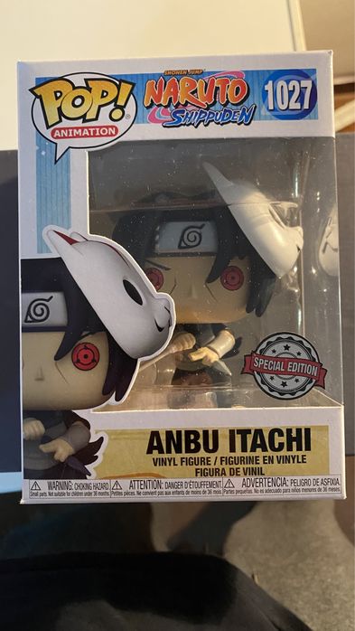 Funko pop naruto boruto itachi anbu 1027 special edition