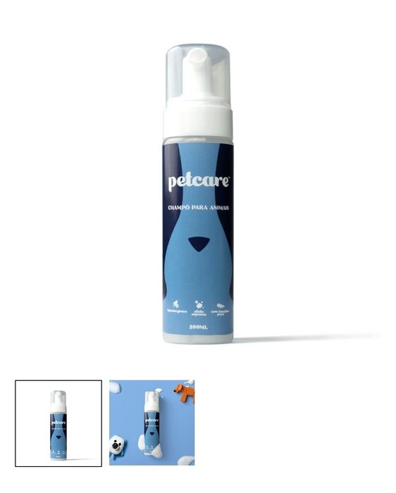 Champos e perfumes para animais