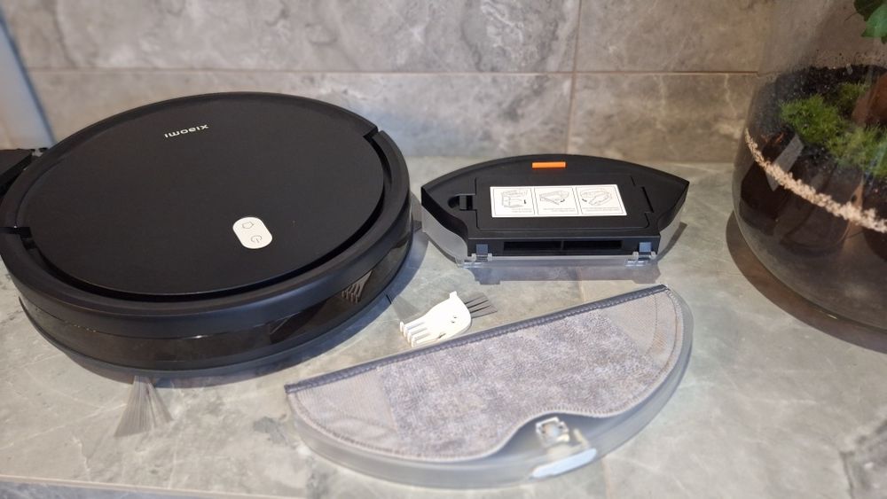 Robot sprzątający Xiaomi Mi Robot Vacuum E5 Funkcja mopowania Czarny