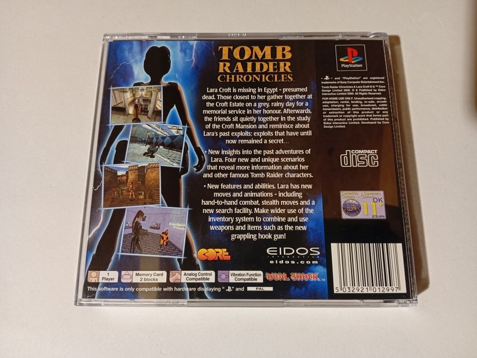 Tomb Raider Chronicles PS1 Completo